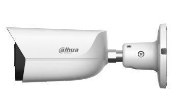 Camara (Dh-Ipc-Hfw3449ep-As-Il-0280b) Dahua Ip Bullet Serie 3, 4mp, Ir 50m, Ip67, Soporta Microsd Hasta 512gb, 12 Vdc / Poe, Fija 2.8mm