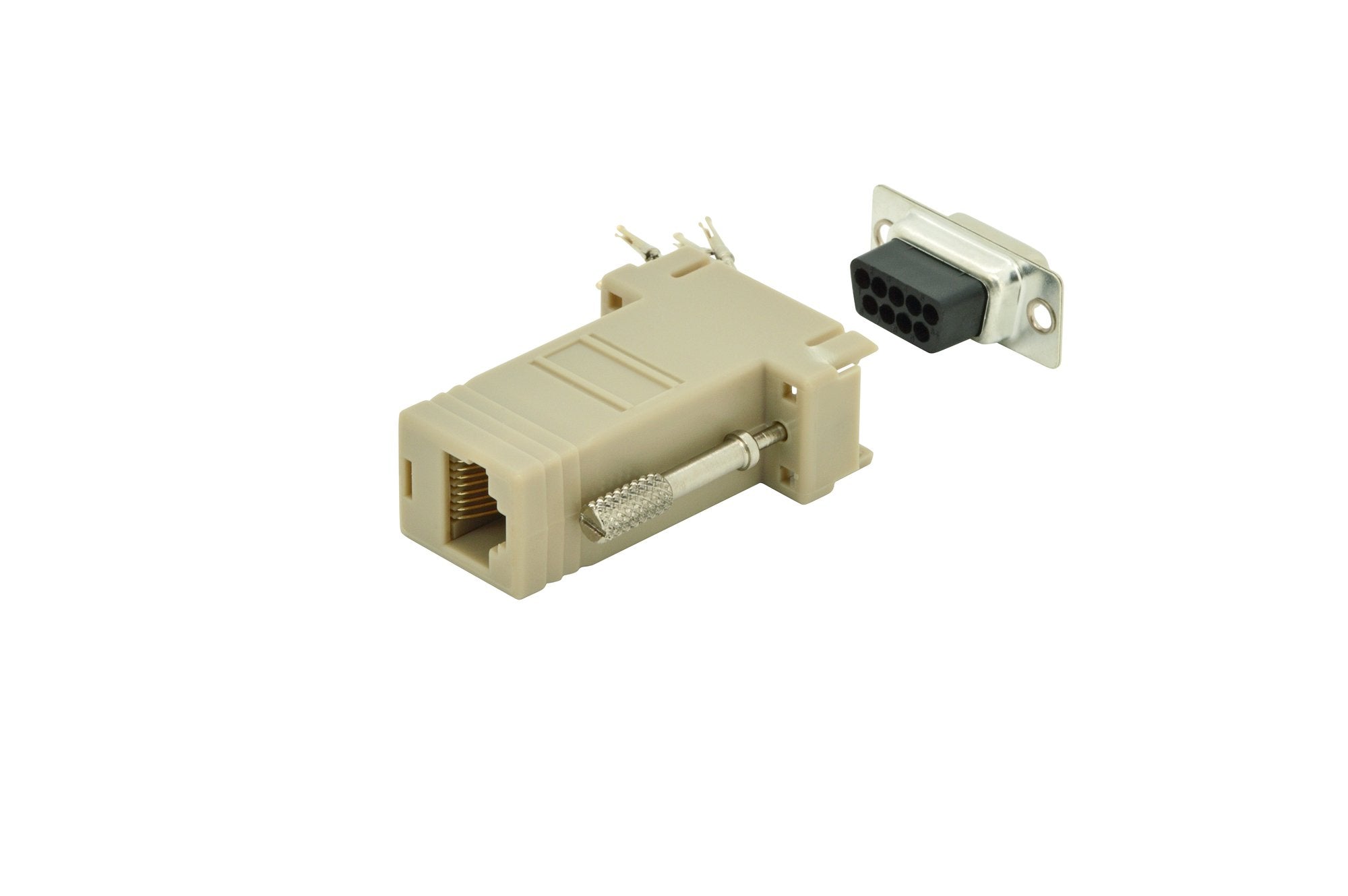 EAN 4016032325109 - Digitus AK-610517-000-I cambiador de género para cable RS-232 RJ-45 Beige imagen 3