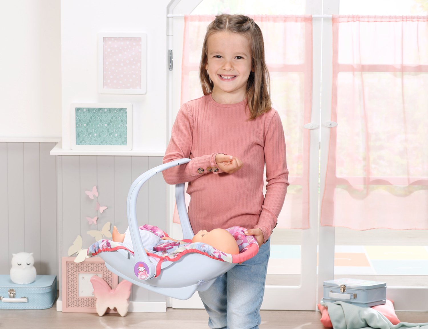 Muñeca Zapf Creation Baby Annabell® Active Babyschale, Puppenmöbel 706657