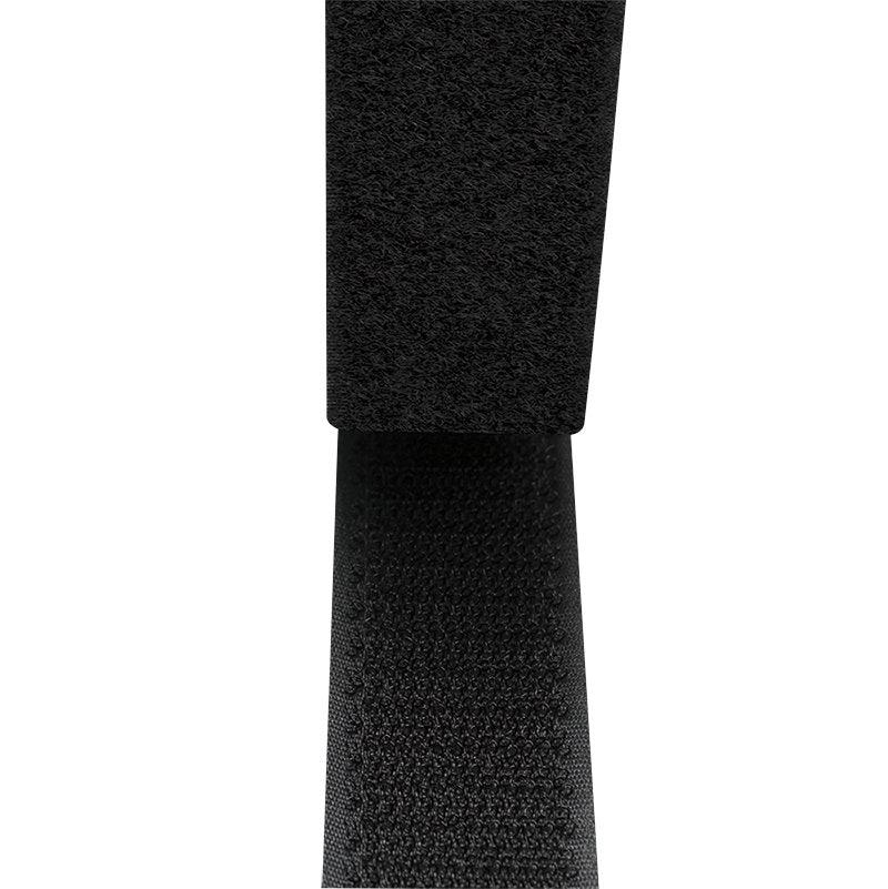 Logilink Juego De Cintas De Velcro, Negro, Anchura: 25 Mm, Rollo, 5m