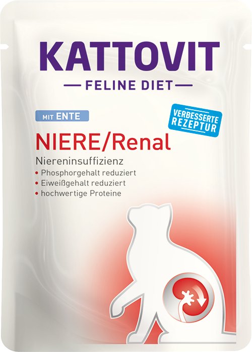EAN 4000158772244 - Kattovit 77029 alimento seco para gatos 85 g Adulto Pato imagen 1