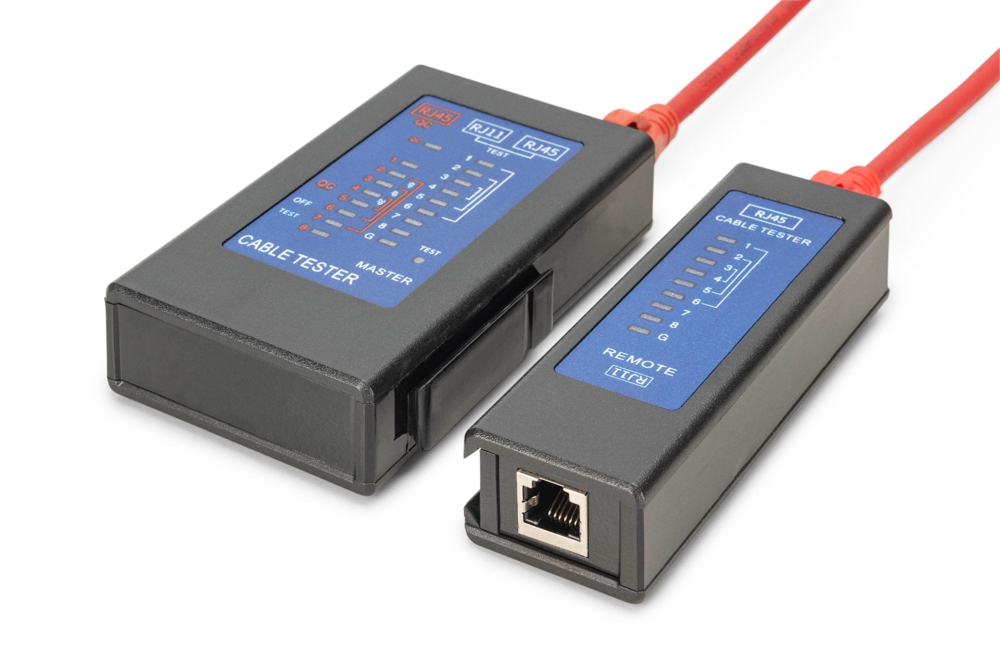 EAN 4016032498346 - Digitus DN-14001-2 comprobador de cables de red Comprobador de alimentación PoE Negro imagen 2