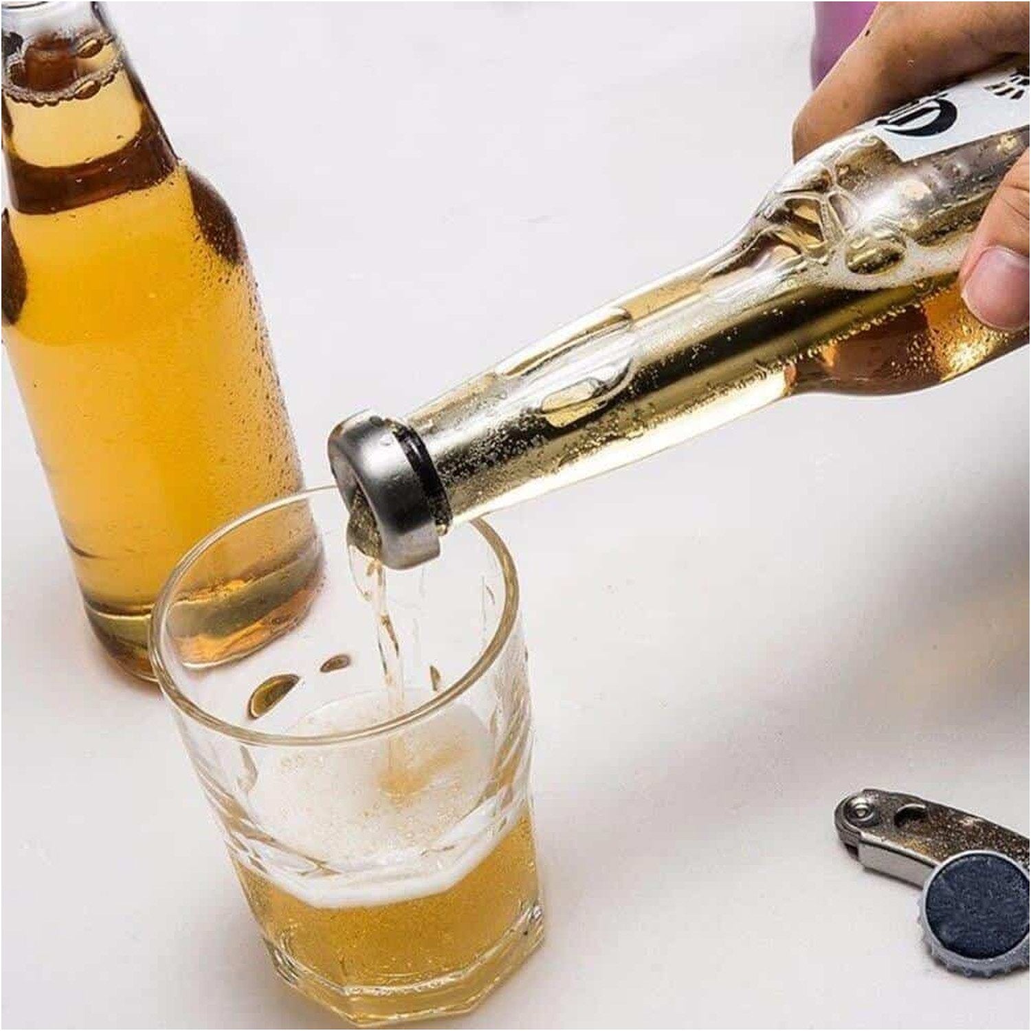 Mad Monkey - Bier-Disipador-Sticks Con Abrebotellas (2er Set)