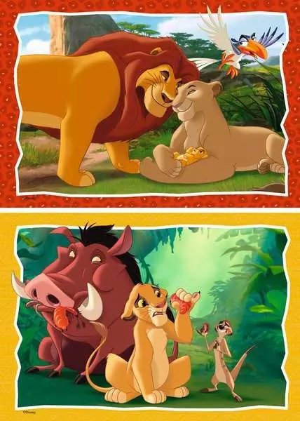 Puzzle Ravensburger El Rey Leon 2x24