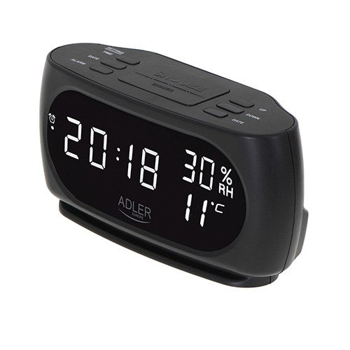 Adler Ad 1186 Reloj De Sobremesa Digital Triangular Negro