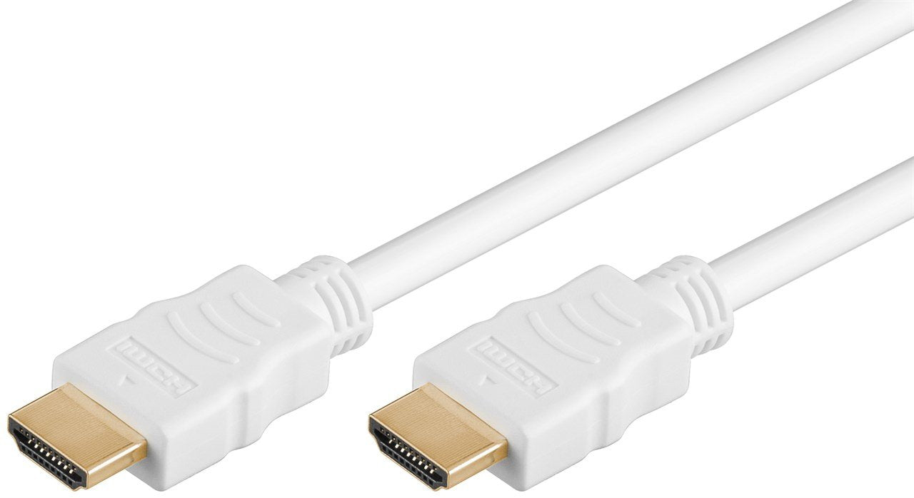 Cable Hdmi A-A 7,5 Metros Blanco 4k 60 Hz (2160p) 18 Gbit/S Series 2.0
