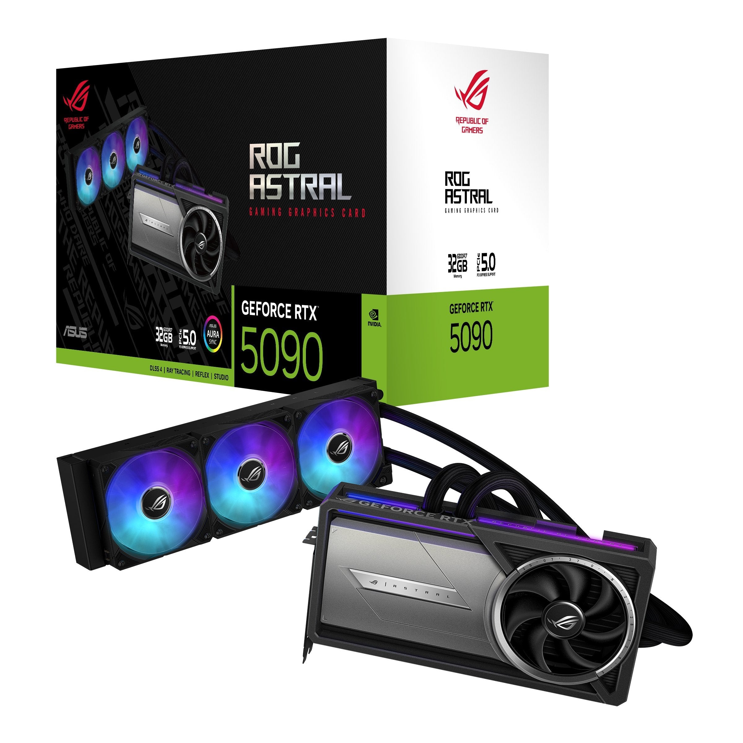 Tarjeta Gráfica Asus Rog Astral Lc-Rtx5090-32g-Gaming Geforce Rtx 5090 32 Gb Gddr7
