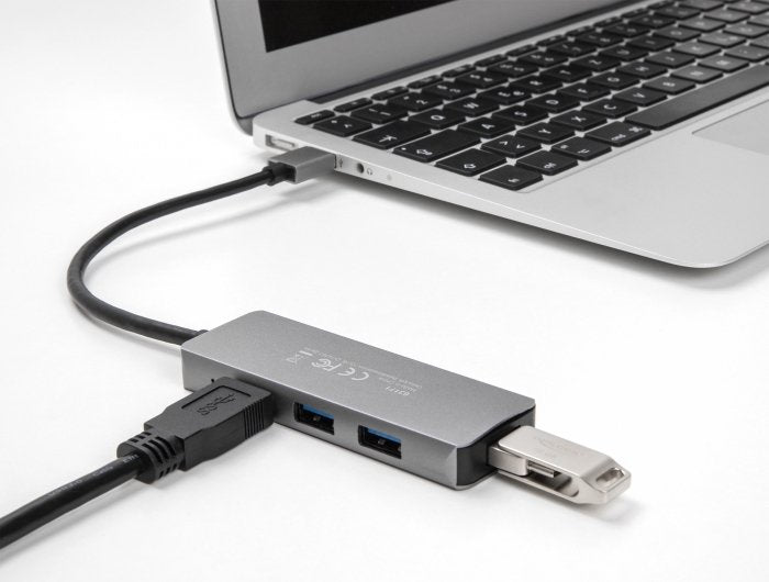 EAN 4043619631711 - DeLOCK 63171 hub de interfaz USB 3.2 Gen 1 (3.1 Gen 1) Type-A 5000 Mbit/s Gris imagen 2