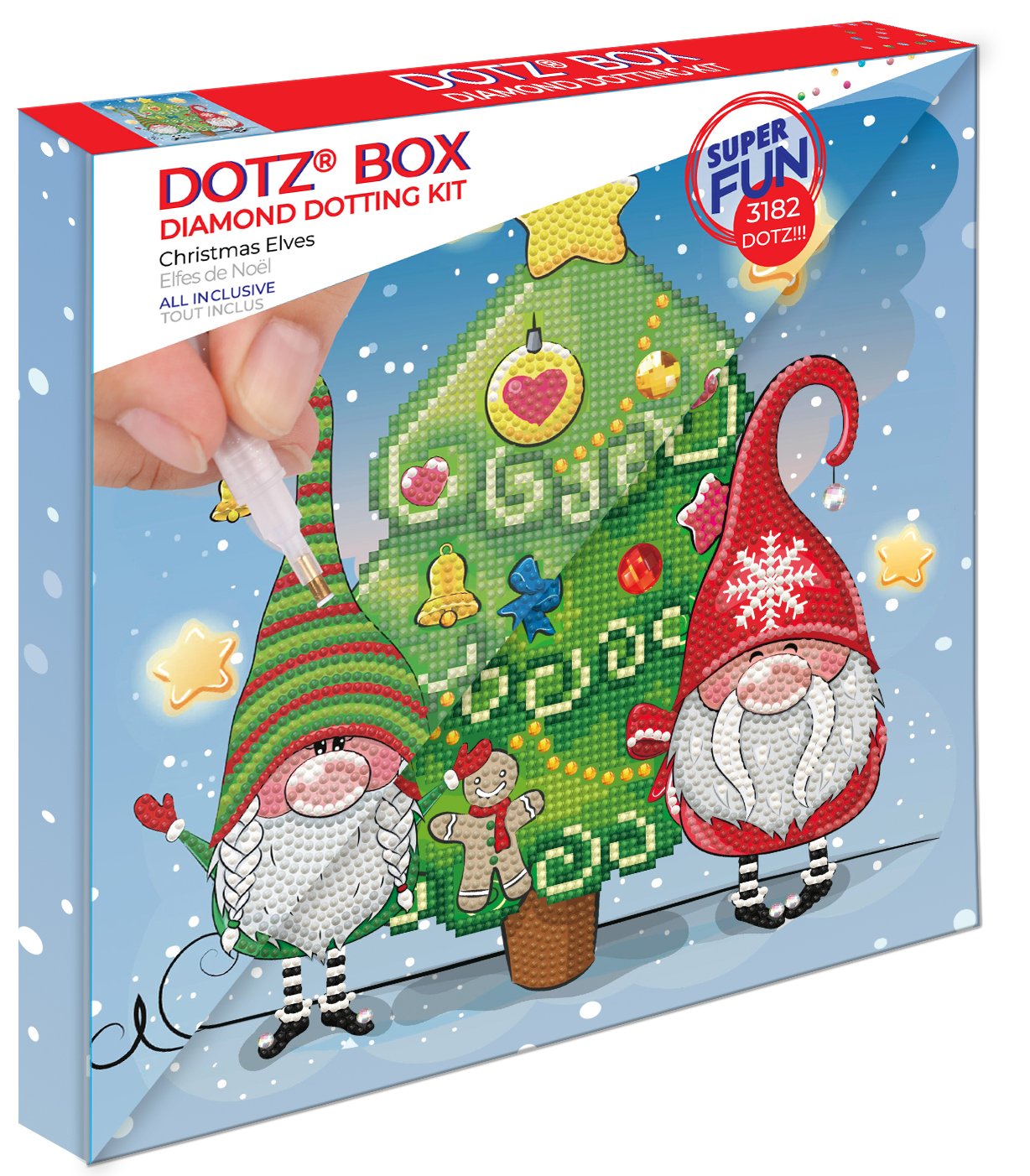 EAN 4895225924875 - Diamond Dotz Christmas Elves imagen 3