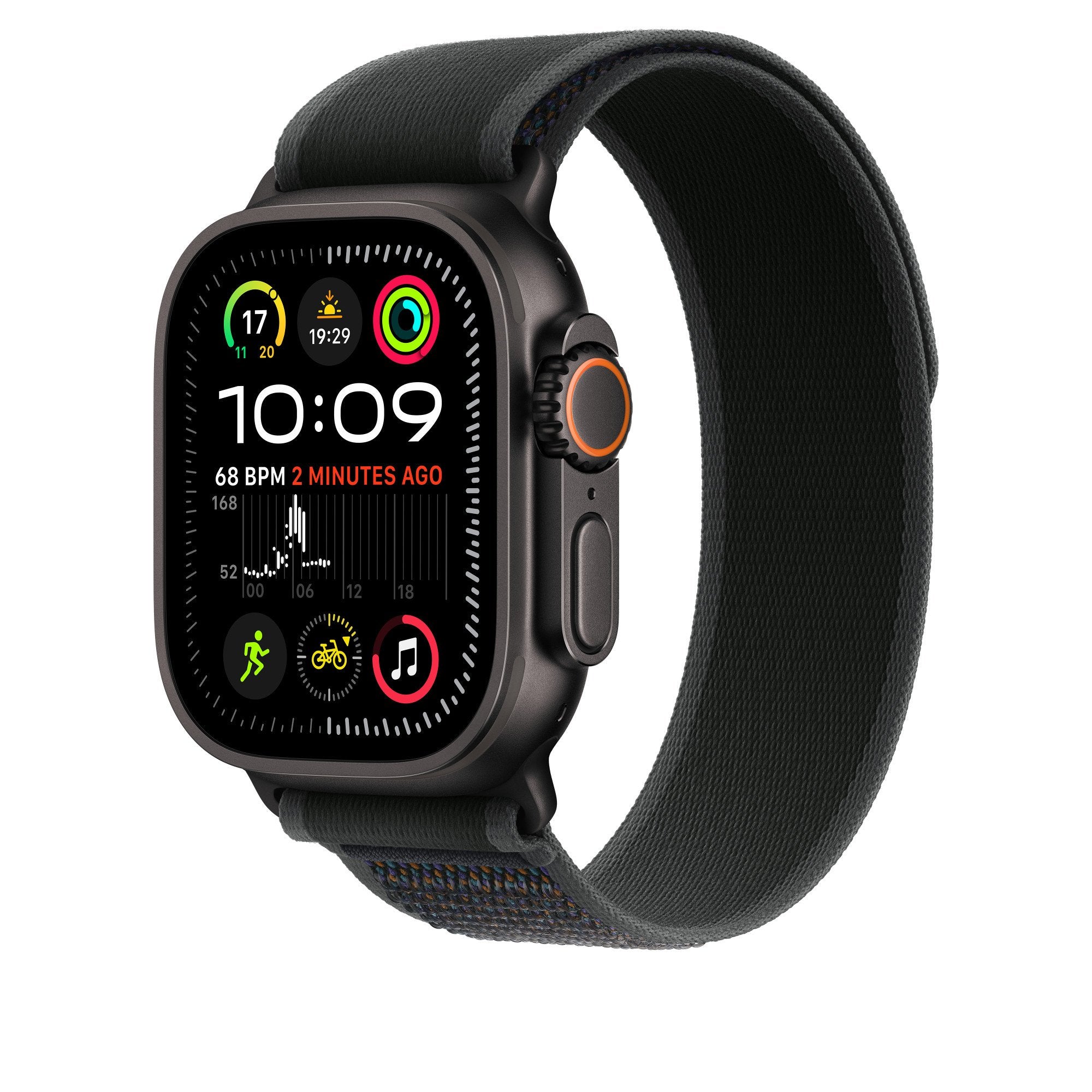 EAN 0195949774744 - Apple MYQ53ZM/A Accesorios para dispositivos vestibles inteligentes Grupo de rock Negro Nylon, Poliéster, imagen 2