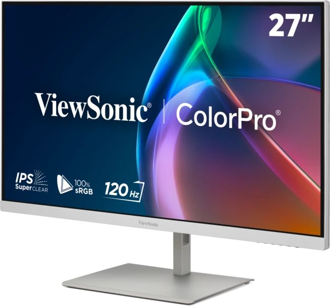 Monitor Pantone 27" 120hz 2k Qhd Validado 100 Srgb Y Calibrado De F Brica Con Usb-C De 90w. Negro