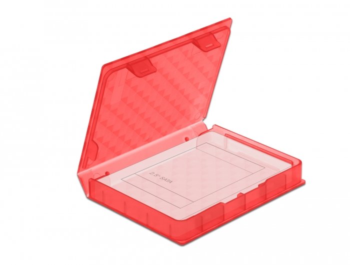 Schutzbox Für 2.5? Hdd Ssd Rot