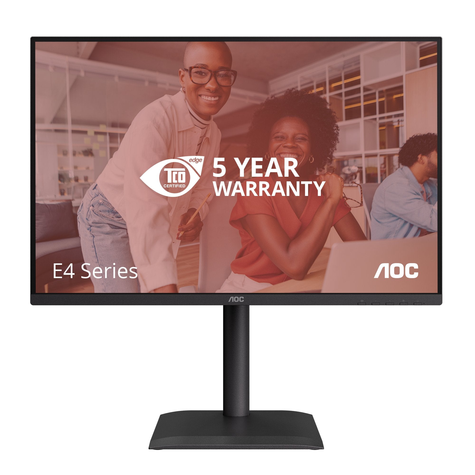 EAN 4038986143158 - AOC E4 X24E4U pantalla para PC 61 cm (24") 1920 x 1200 Pixeles Full HD LED Negro imagen 1