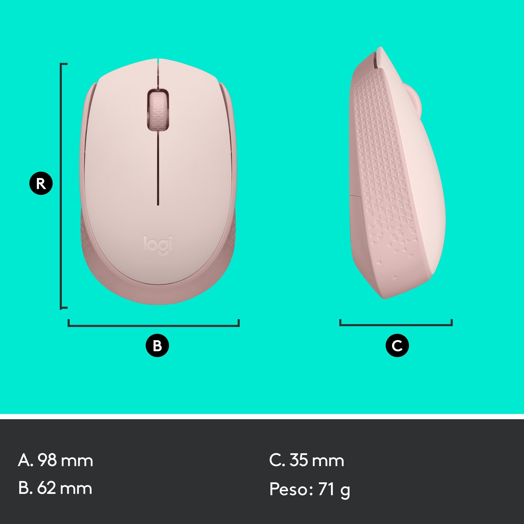 EAN 5099206108783 - Logitech 910-006865 ratón Oficina Ambidextro RF inalámbrico Óptico imagen 11