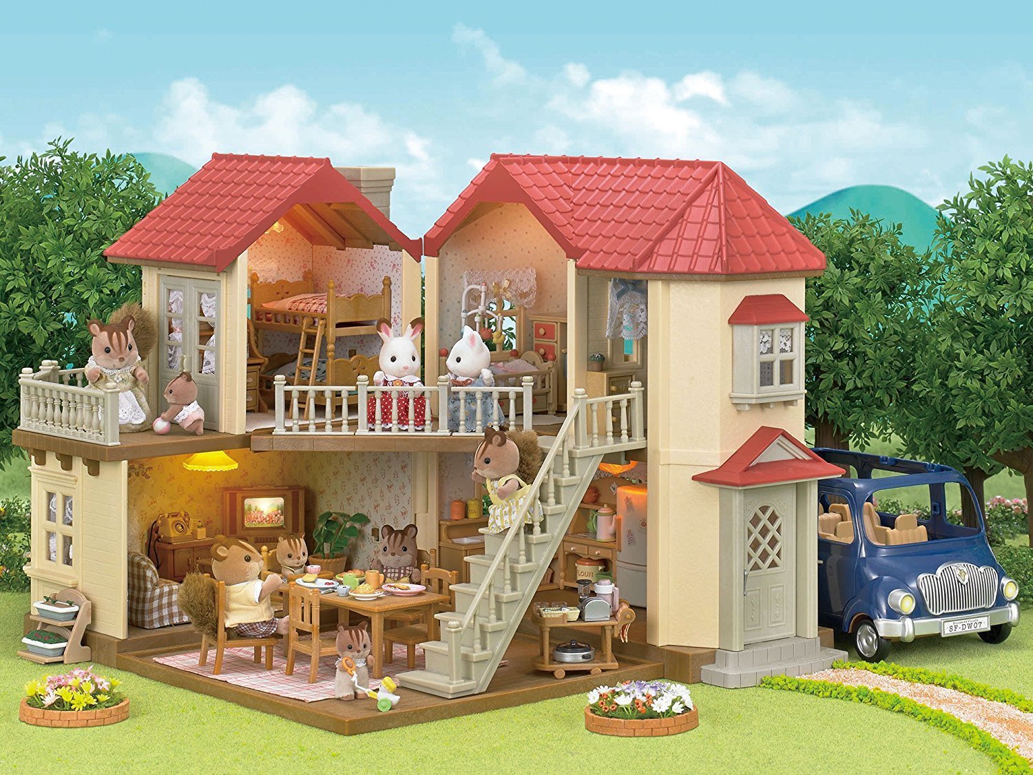 Epoch Sylvanian Families - Familien-Siebensitzer 5274