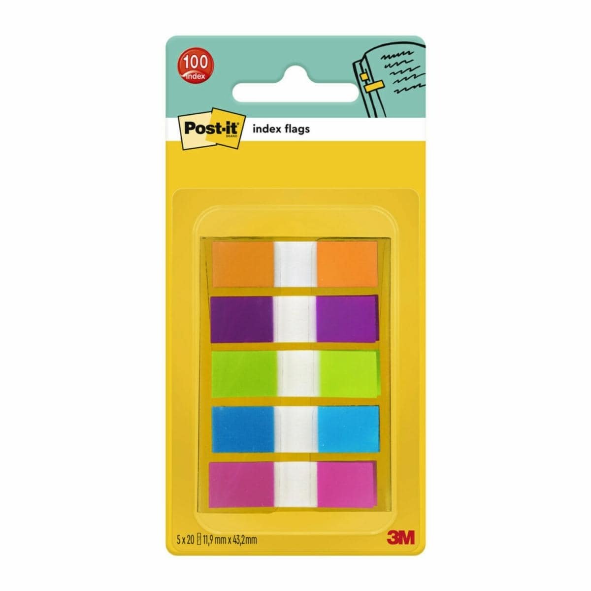 EAN 5902658093326 - Post-It 7100102672 bandera adhesiva 20 hojas imagen 2