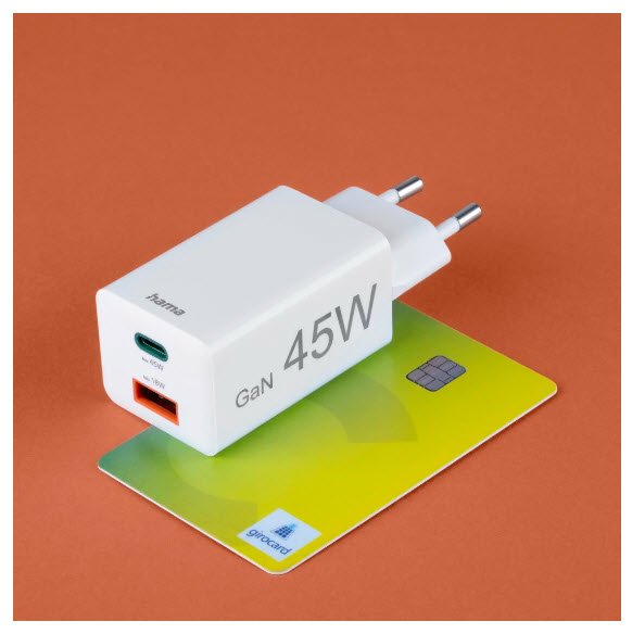 Hama 00201993 Cargador De Dispositivo Móvil Teléfono Móvil, Portátil, Smartphone, Tableta Blanco Corriente Alterna Carga Rápida Interior