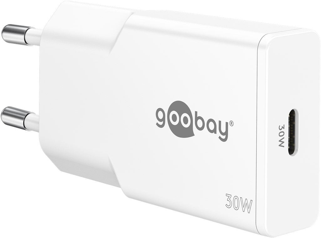 EAN 4040849757365 - Goobay Slim Universal Blanco Corriente alterna Carga rápida Interior imagen 1