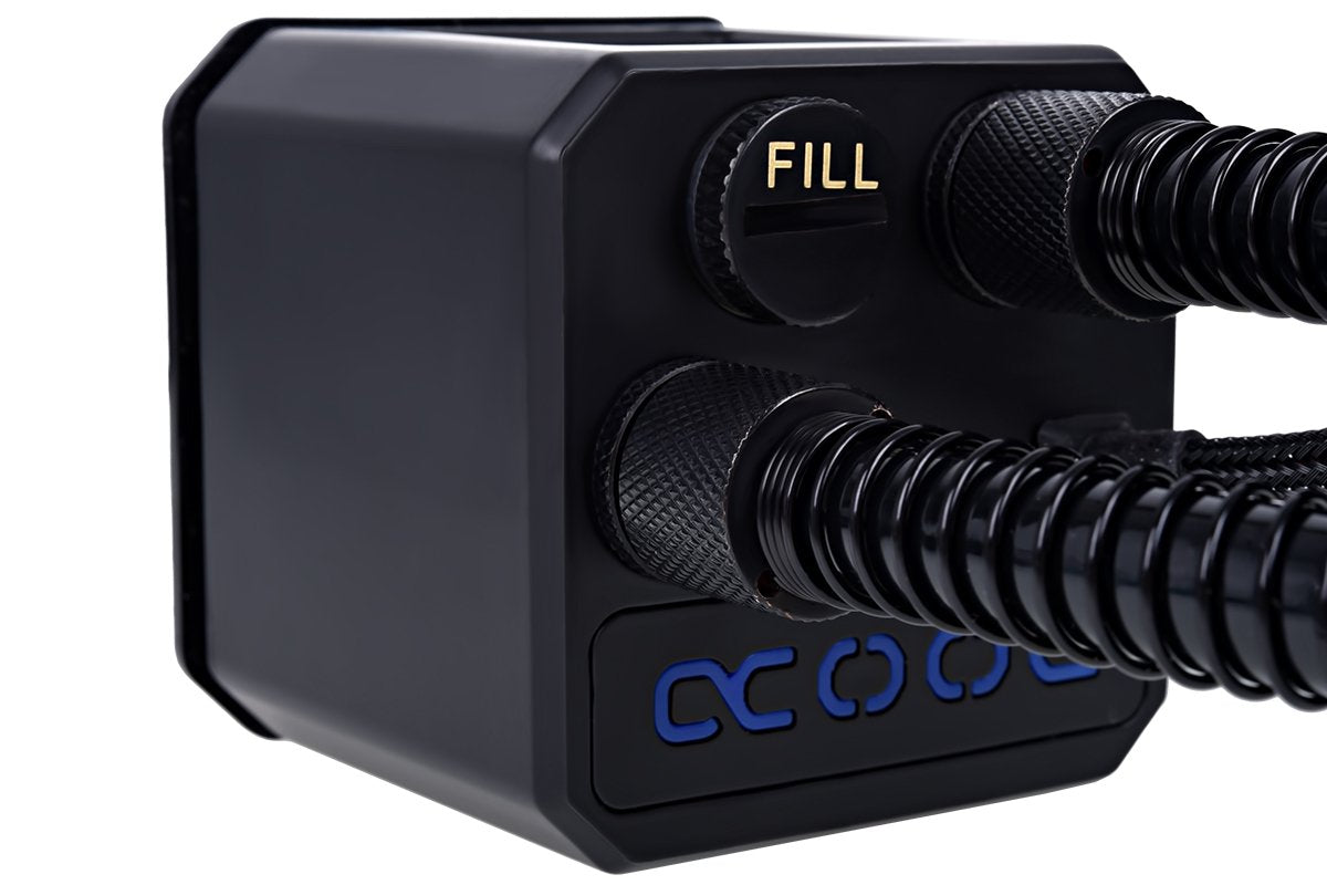 Alphacool Eisbaer 360 Cpu Procesador Sistema De Refrigeración Líquida Todo En Uno 12 Cm Negro