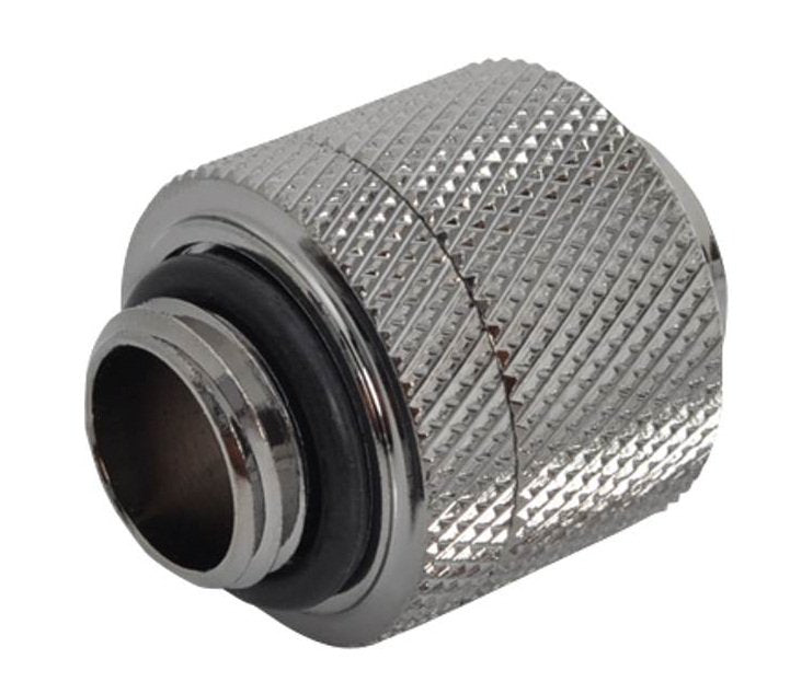 Bitspower Conexión Recto G1 4 Pulgadas Ag A 16 10mm - Negro Brillante