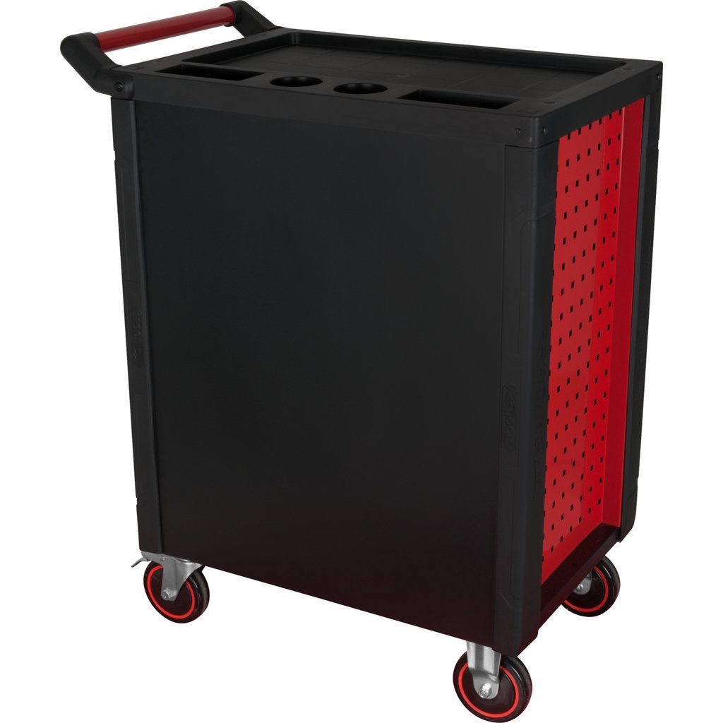 EAN 4042146683019 - KS Tools 826.0007 pieza pequeña y caja de herramientas Caja metálica para herramientas Acero Negro, Rojo imagen 4