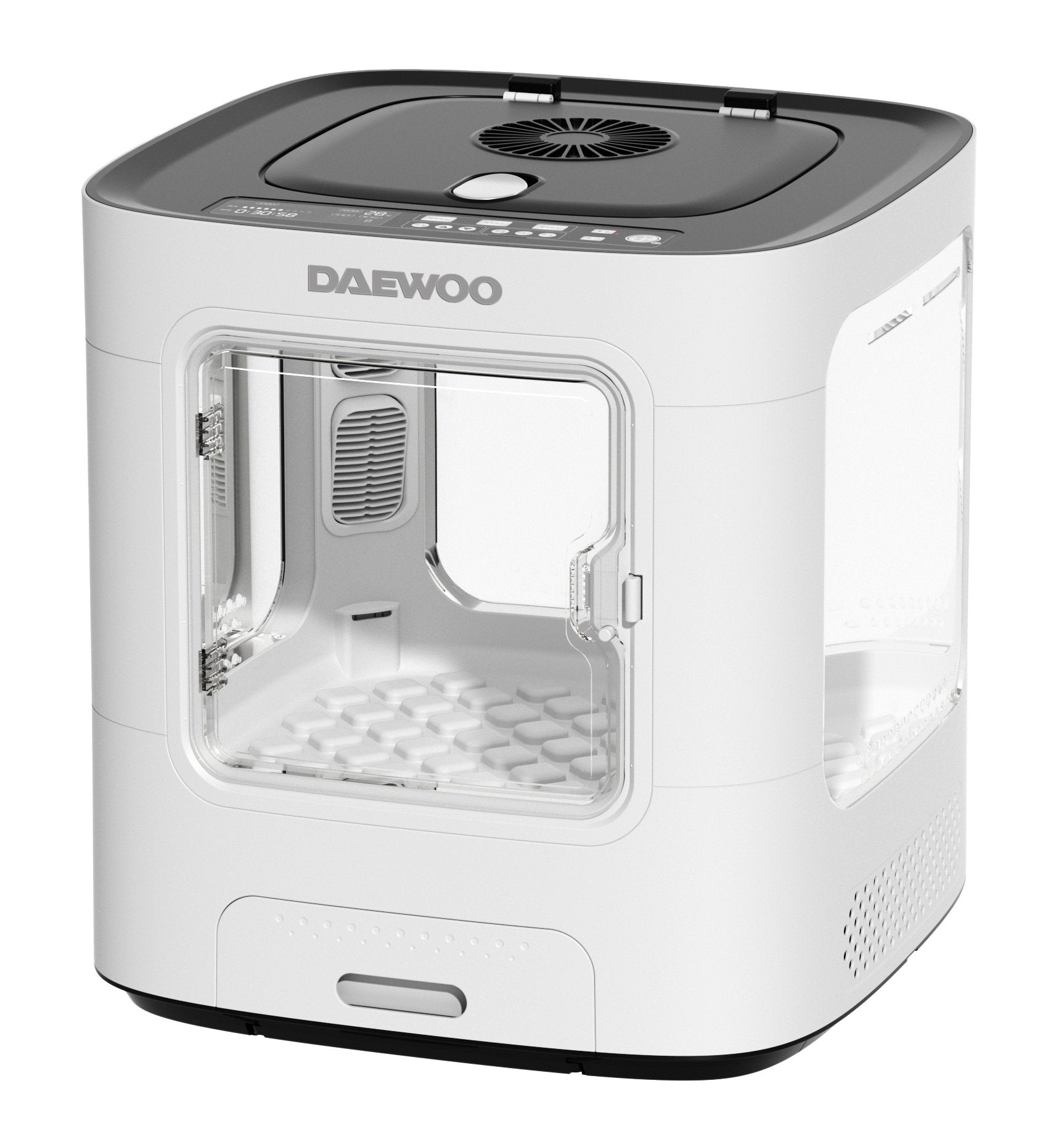 Secador Automatico Para Mascotas Daewoo D-Dhtf1 Capacidad 64l 4 Velocidades Esterilizacion Por Ozono