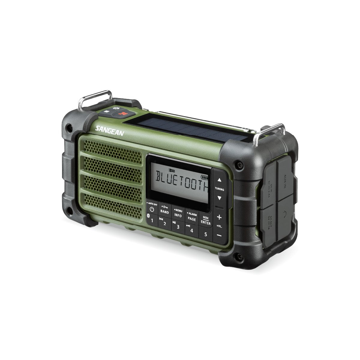 Radio Sangean Mmr-99 De Emergencia Con Sintonización Digital Verde Bosque