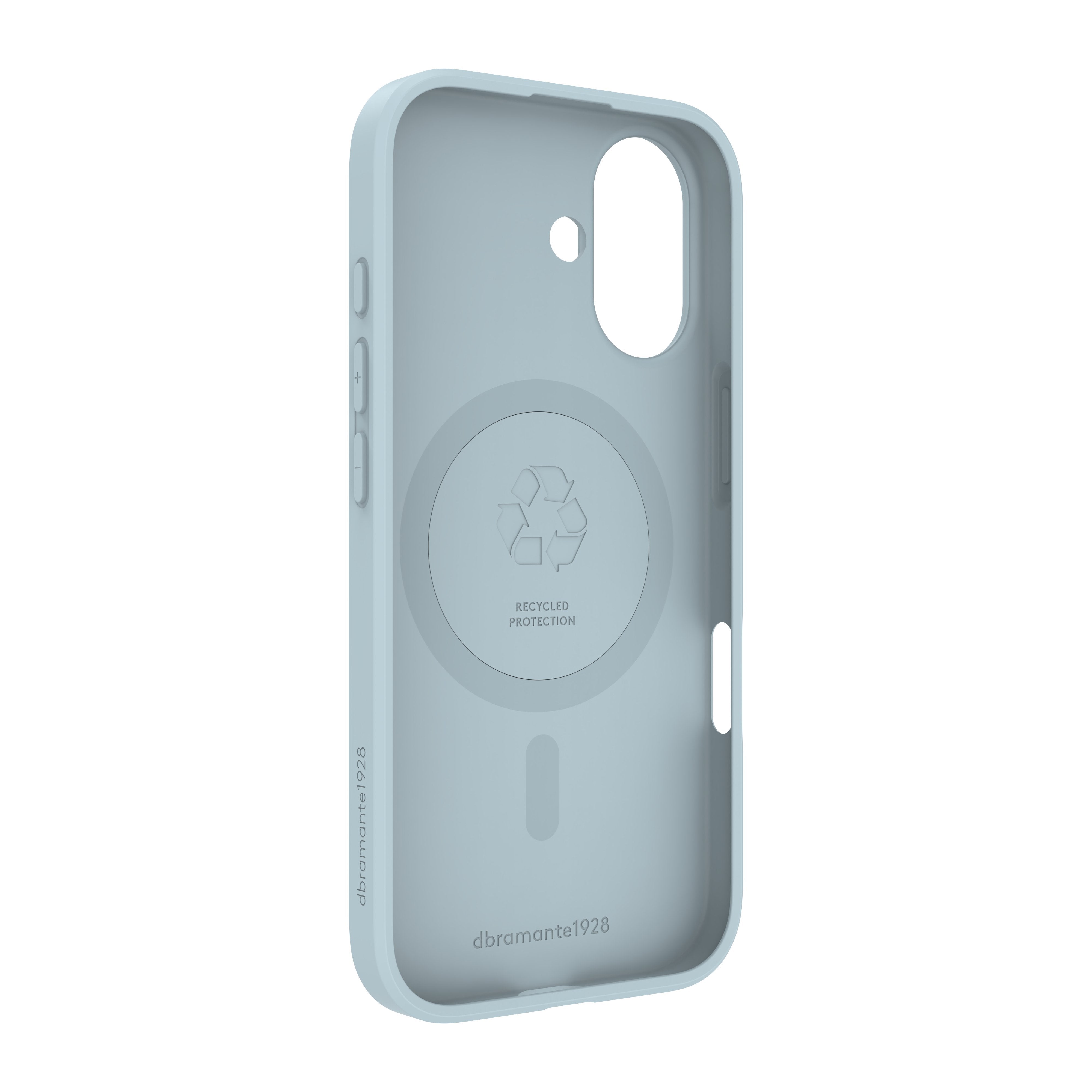Dbramante1928 Greenland Pro Carcasa Trasera Para Teléfono Móvil Compatibilidad Con Magsafe Plástico Glaciar
