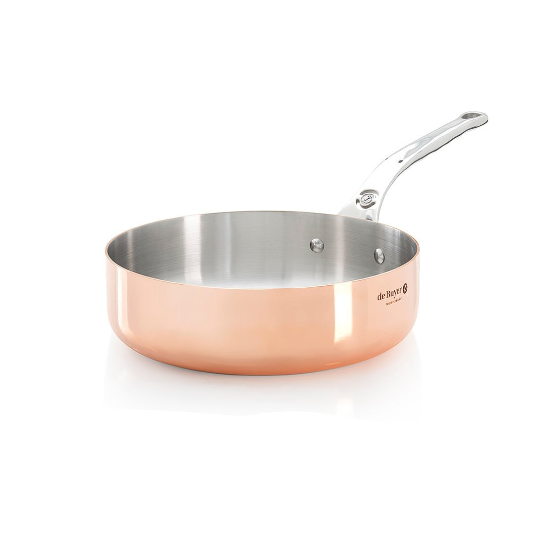 De Buyer Sarten Prima Matera Cobre/Acero 16cm Recto Ind.