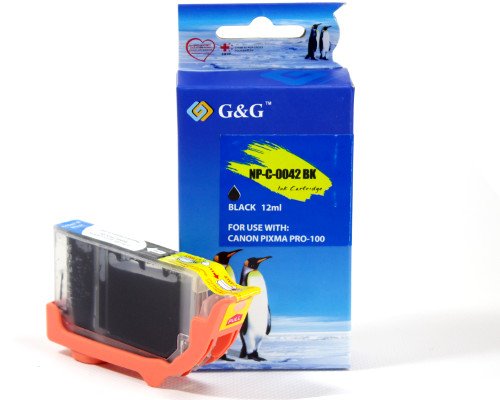 G&G Tinte Compatible Con Canon Cli-42bk 6384b001 Negro