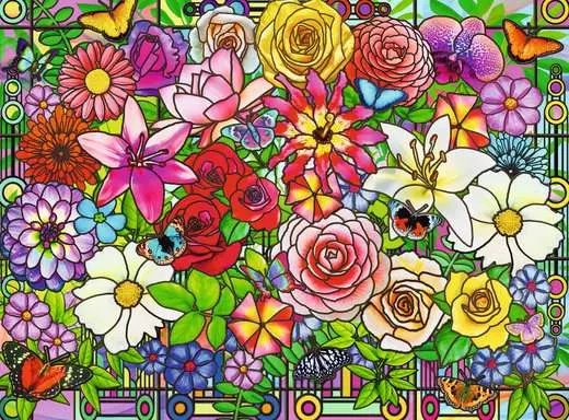 EAN 4005555013648 - Ravensburger 12001364 Puzzle rompecabezas 100 pieza(s) Flora imagen 2