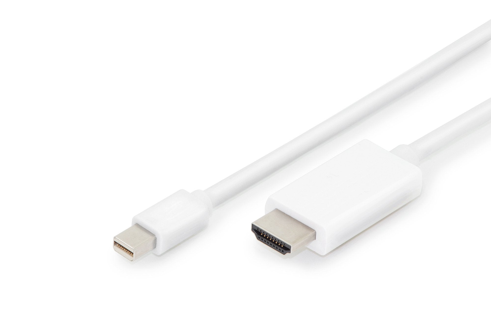 Cable Digitus Displayport Mini Dp-Hdmi M/M 2m Hdmi 2.0, 4k/60 Hz, Ce