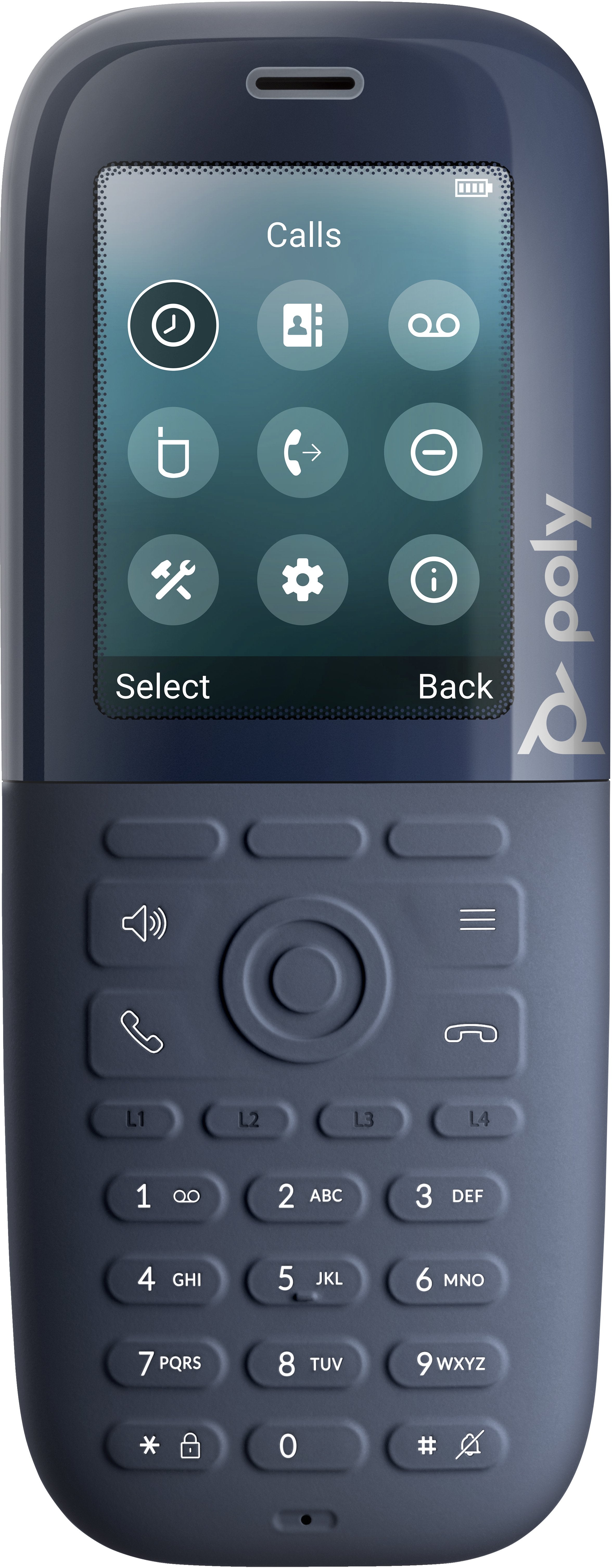 Poly Rove 30 Dect + Rove B2 Teléfono Dect Identificador De Llamadas Negro