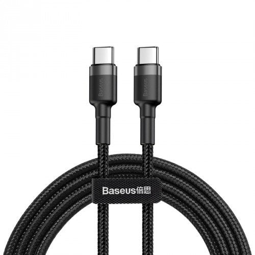 EAN 6953156285200 - Baseus Cafule cable USB 1 m USB C Negro, Gris imagen 1