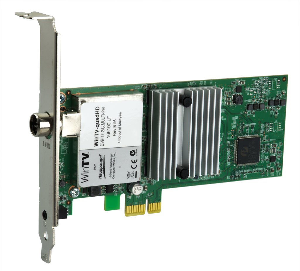 Hauppauge Tv-Tuner Win Tv Quadhd Dvb-C Dvb-T2 T Pcie Lp
