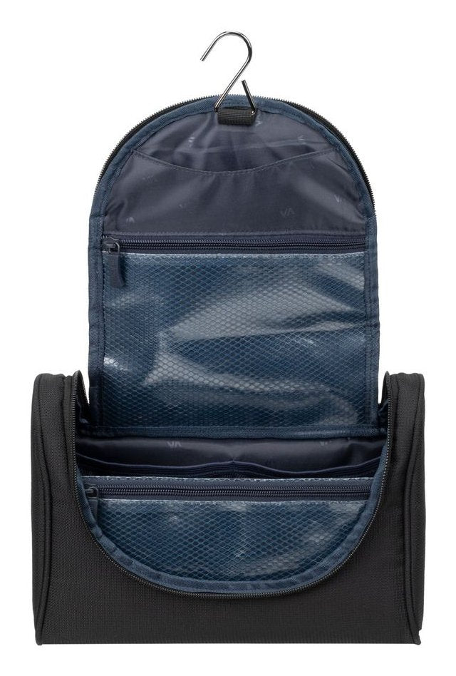 EAN 4260709011752 - Rivacase 8407 Bolsa de aseo 4 L Poliéster, Poliéster reciclado Negro imagen 5