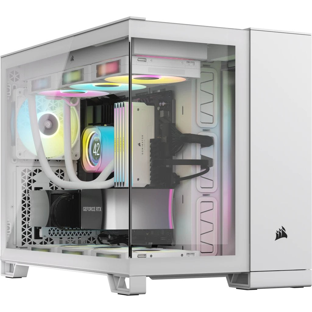 EAN 0840006674993 - Corsair 2500X RGB Micro Torre Blanco imagen 1