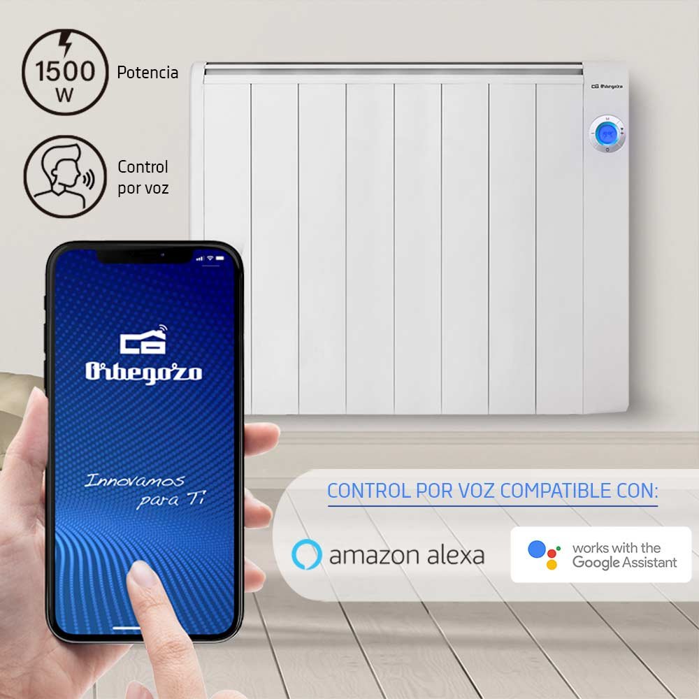 Emisor Térmico Orbegozo Rrw 1500 Wifi 1500w