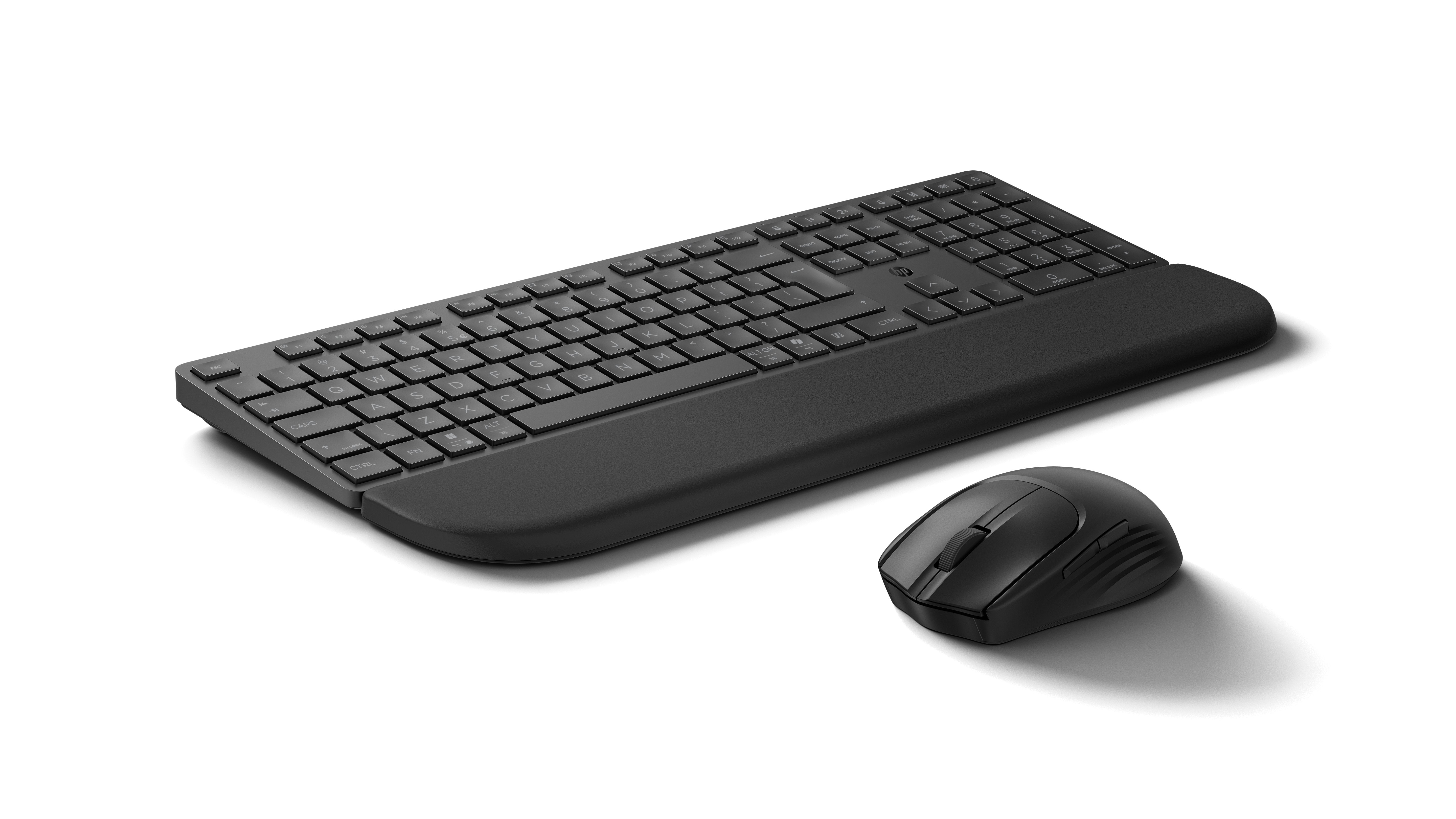 Hp Multi-Device Dual-Mode Mouse And Keyboard Combo With Palm Rest 585c Fr