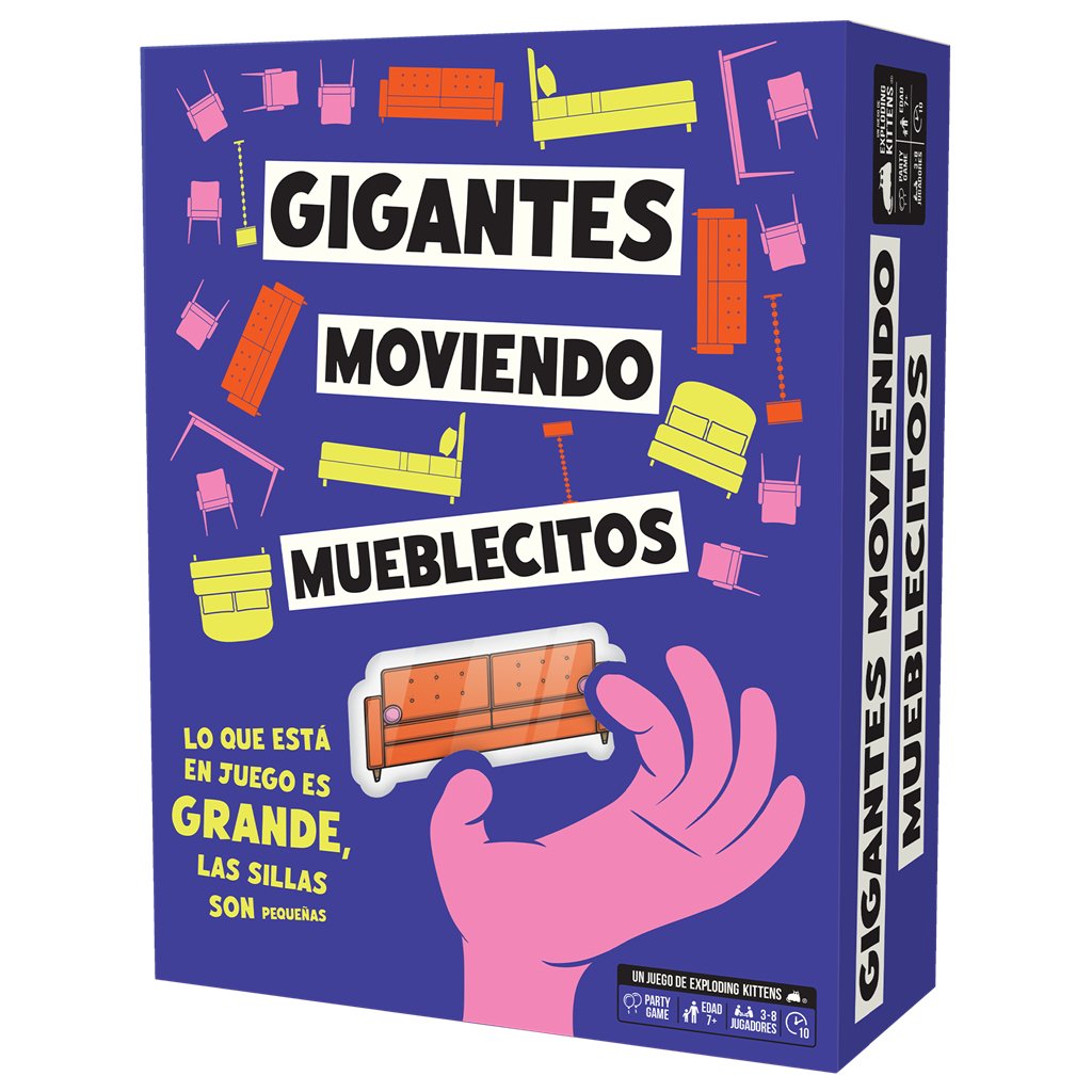 EAN 810171411440 - Asmodee Exploding Kittens EKITF01ES juego de tablero Gigantes moviendo mueblecitos 10 min Juego De Cartas imagen 1