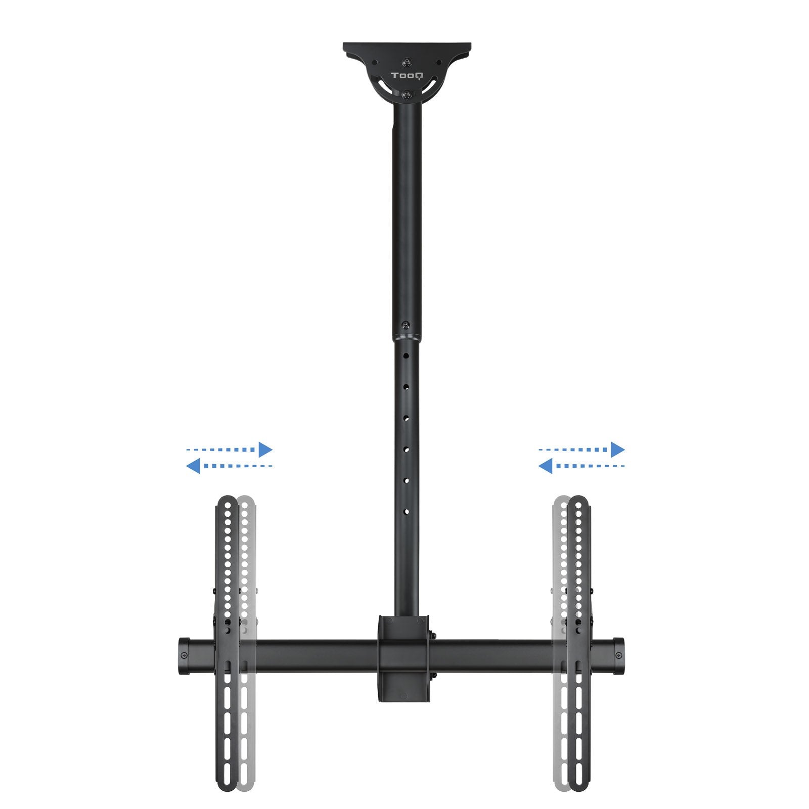 Tooq Soporte De Techo Giratorio Para Tv De 37"-70" - Gestion De Cables - Peso Max 50kg - Vesa 600x400mm