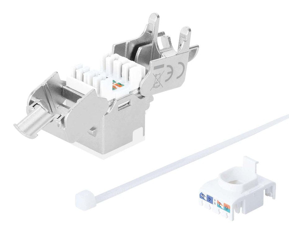 Intellinet Cat6a 10g Mp Keymone-Modul Blanco