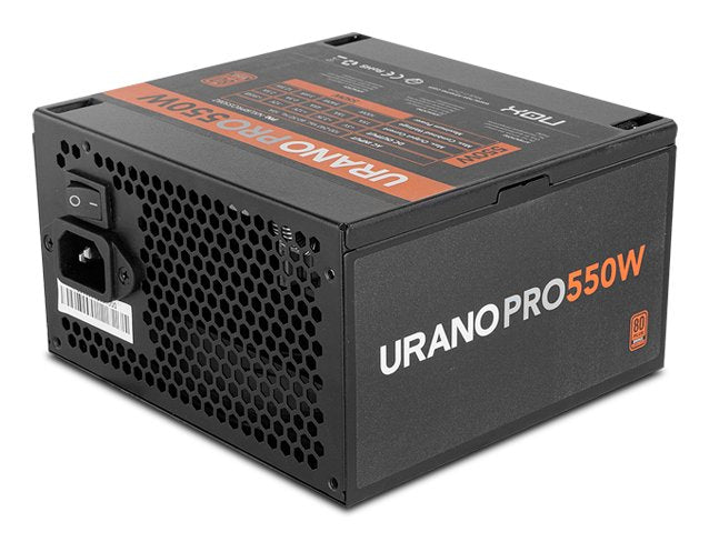 EAN 8436587975561 - NOX Urano Pro unidad de fuente de alimentación 550 W 20+4 pin ATX ATX Negro, Naranja imagen 3
