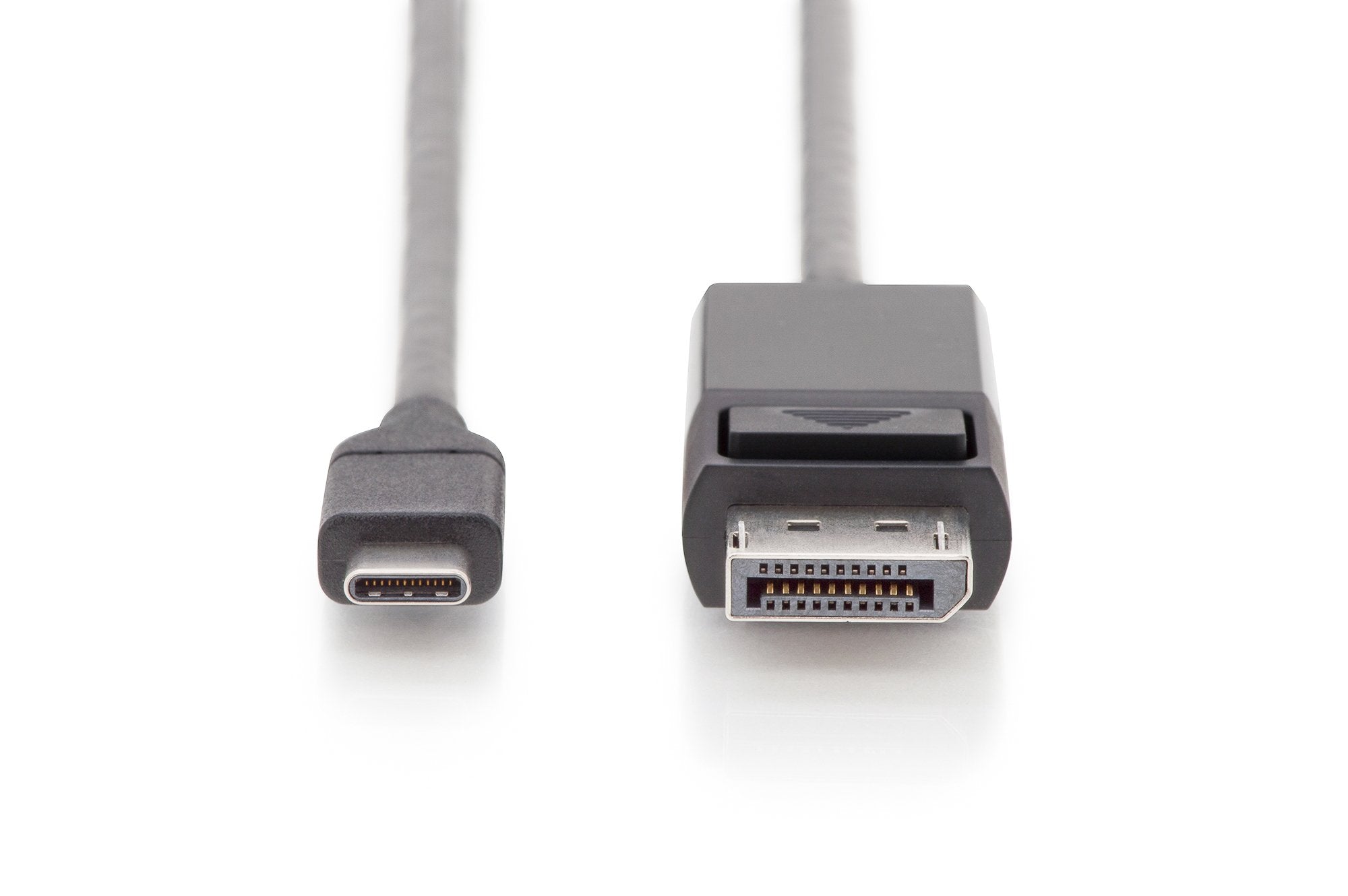 EAN 4016032451365 - Digitus AK-300333-020-S adaptador de cable de vídeo 2 m USB Tipo C DisplayPort Negro imagen 4