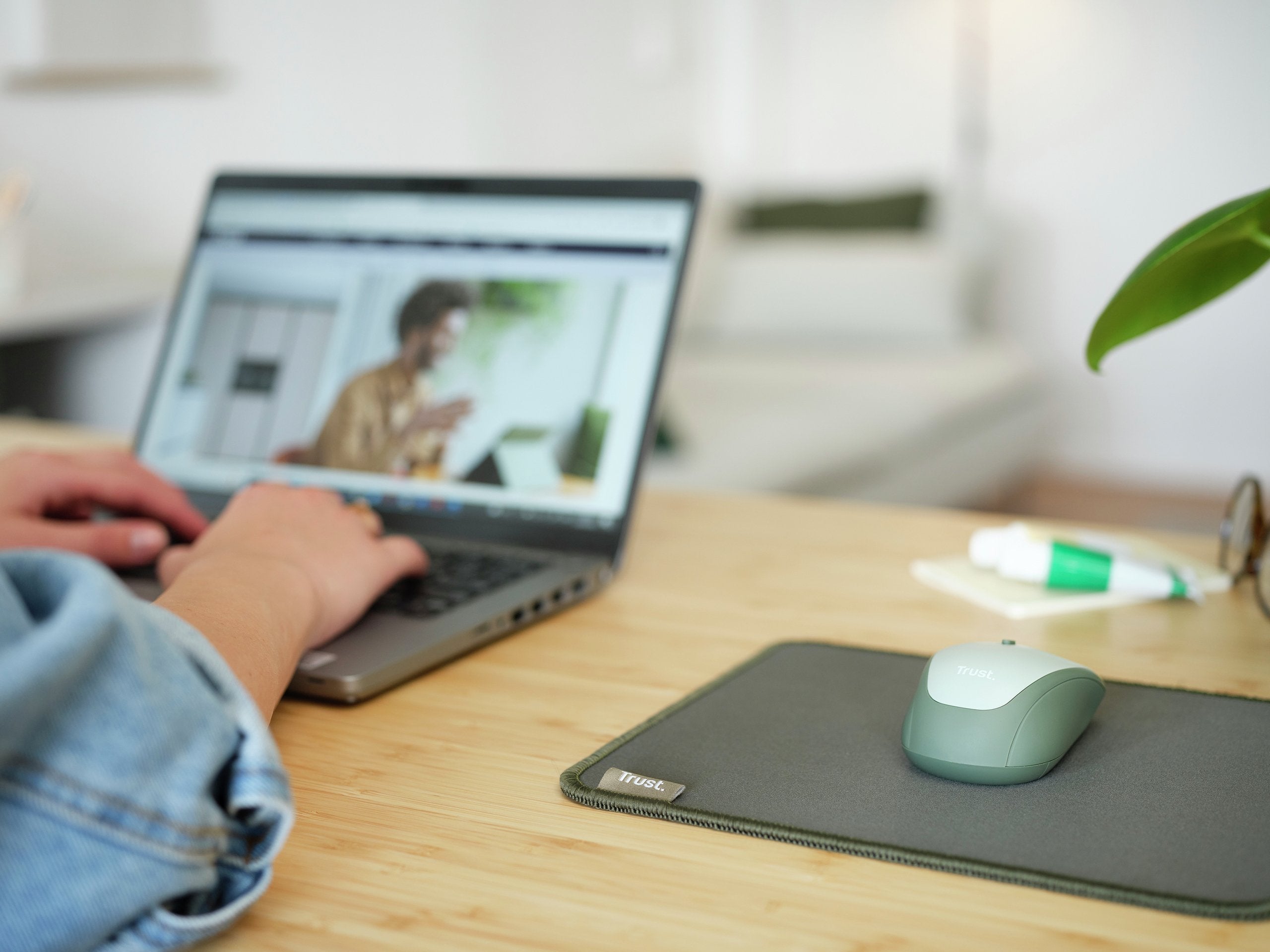 Alfombrilla Trust Boye Eco 3 X 250 X 210mm Verde