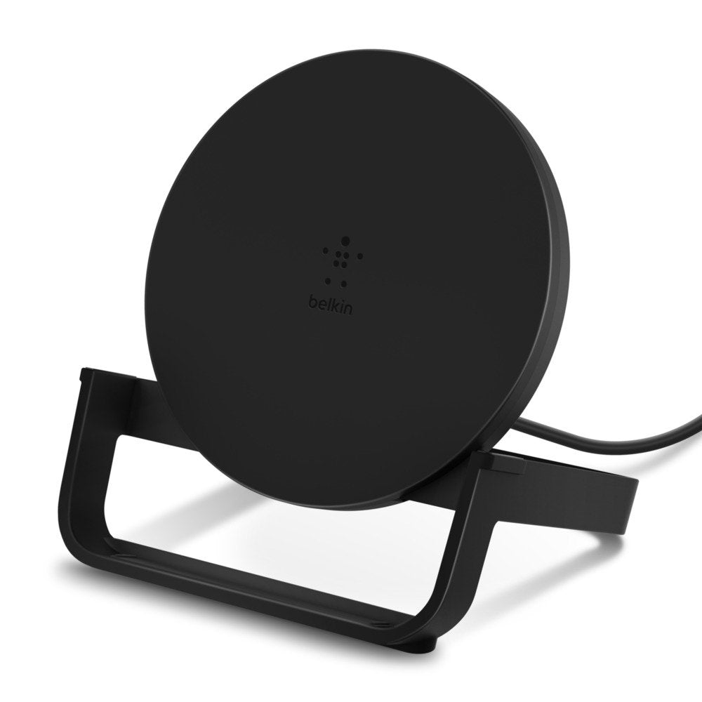 Soporte De Carga Inalámbrica Belkin Con Cabina Micro-Usb De 10 W. Fuente De Alimentación