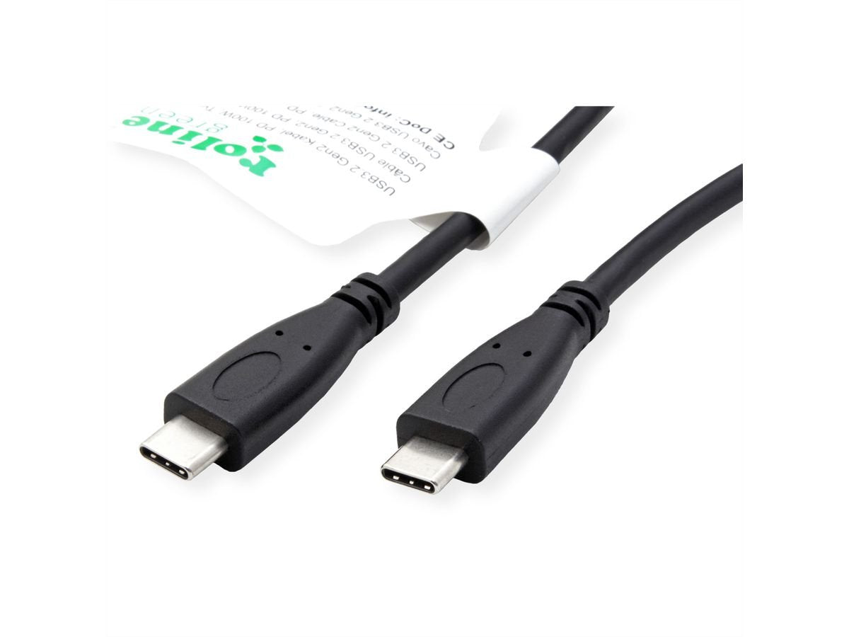 EAN 7630049629196 - ROLINE 11.44.9057 cable USB USB 3.2 Gen 2 (3.1 Gen 2) 1 m USB C Negro imagen 2