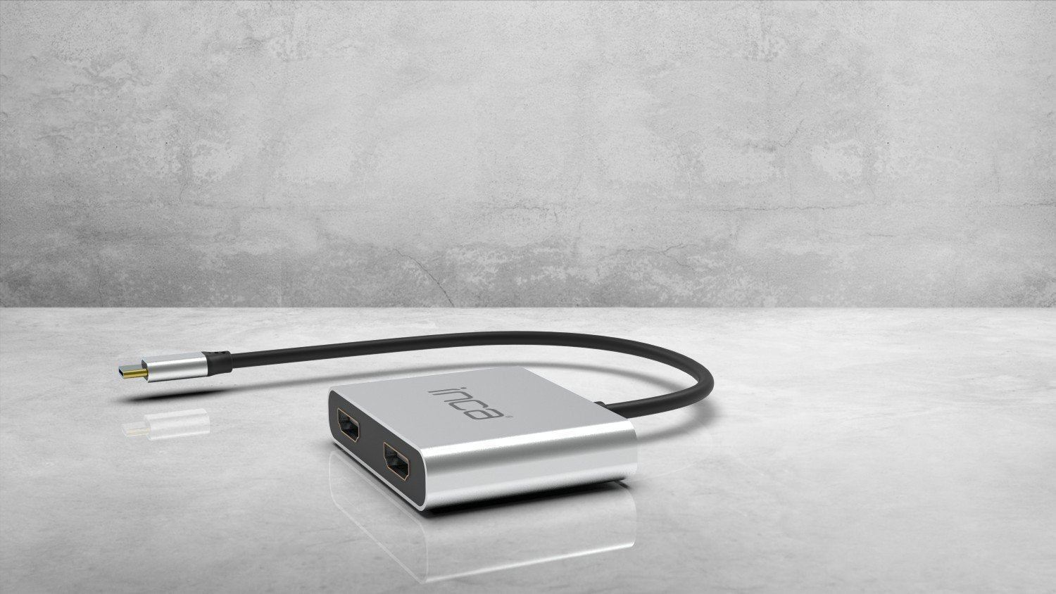Inca Adaptador Itpc-4 Typ C > 2xhdmi 4k30hz,1xusb-A,1xusb-C