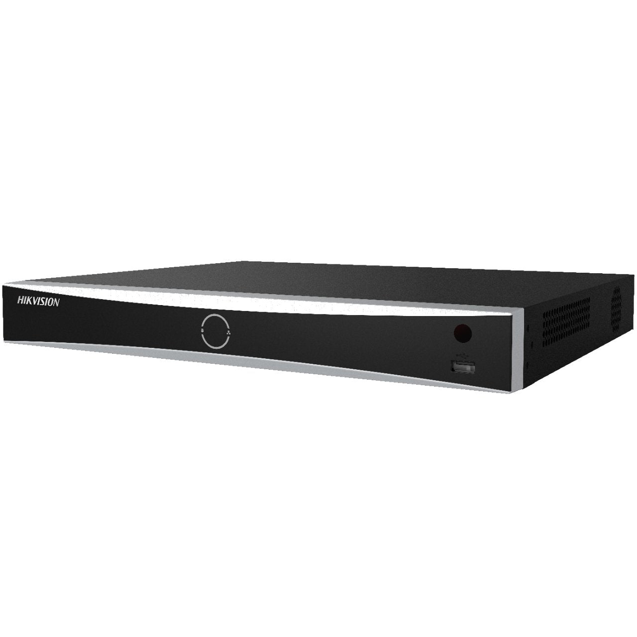 Grabador Ip Nvr 32ch 4k 12mp 1u Acusense 256mbps Motion Detection 2.0 2xhdd E/S Audio Alarma 4/1 Hikvision
