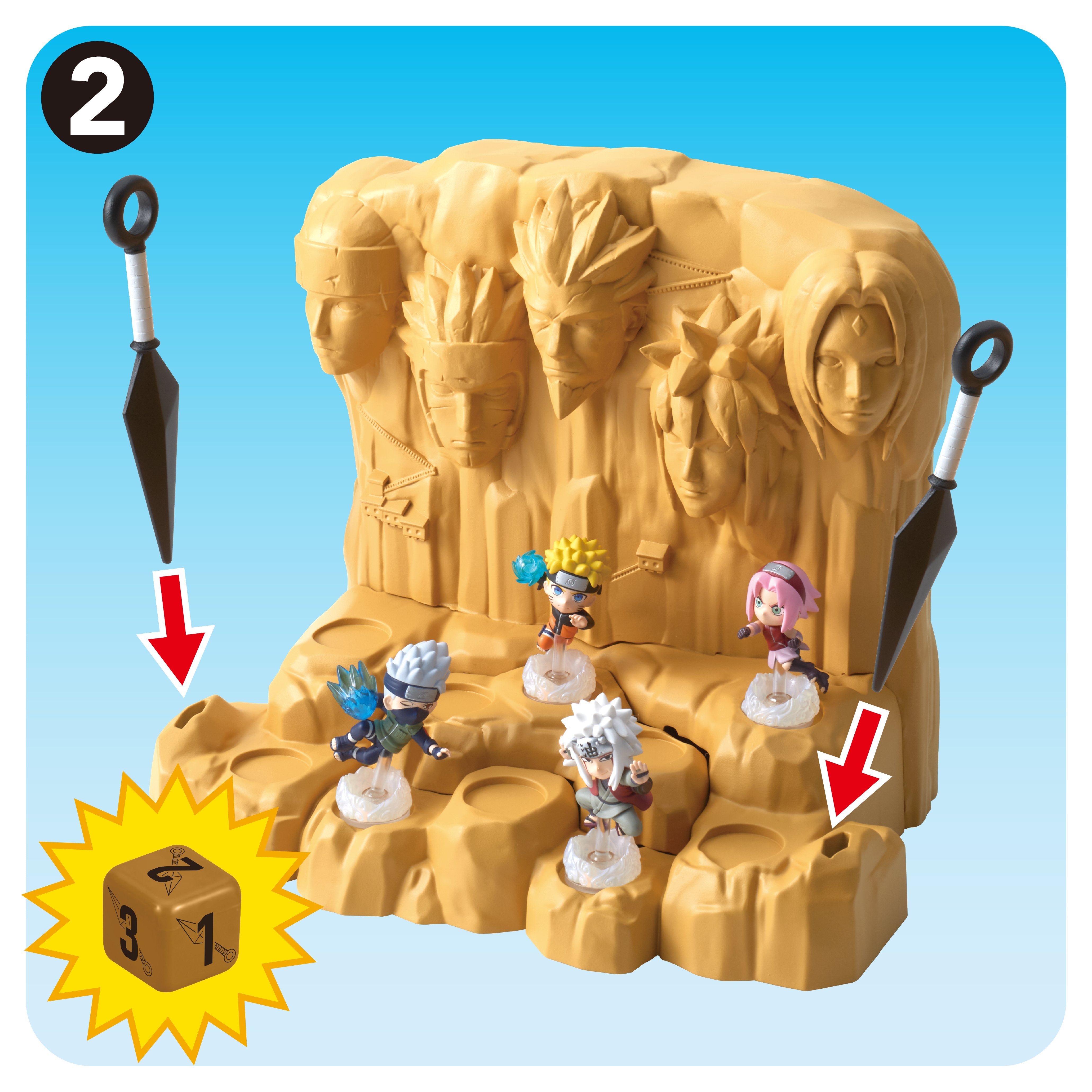 Epoch Games - Naruto Hokage Rock Survival 7583